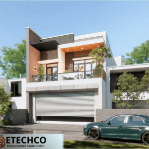 Nhà Phố 2 Tầng Hiện Đại Đem Lại Trải Nghiệm Đầy Màu Sắc