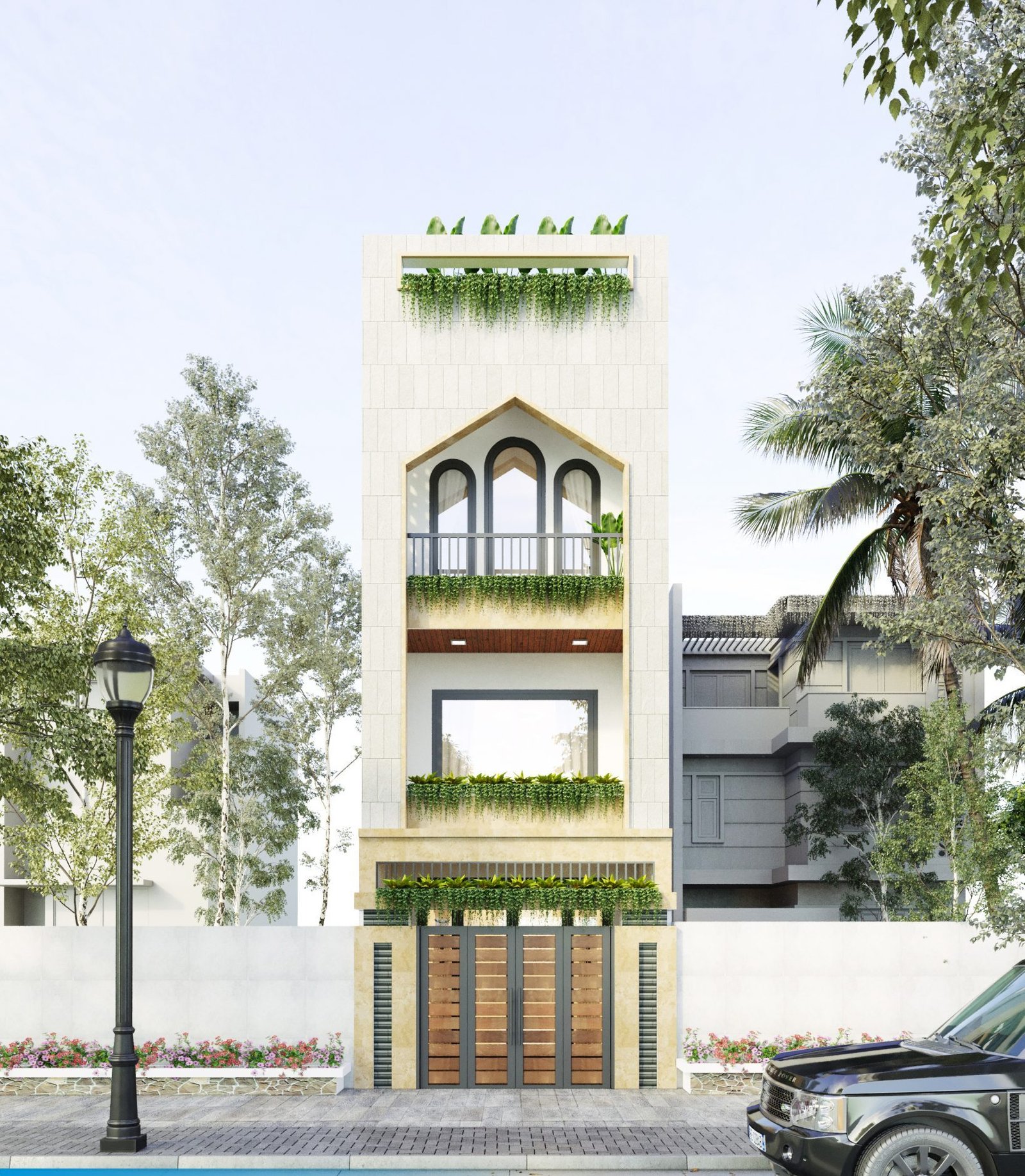 Nhà Phố 2 Tầng Hiện Đại Tại Nam Định