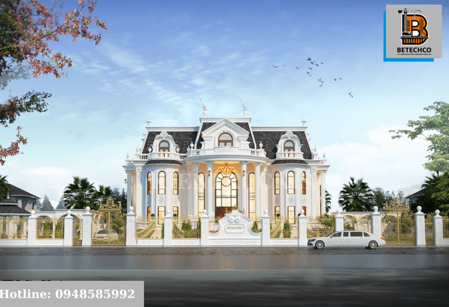 Mẫu Lâu Đài Tân Cổ Điển