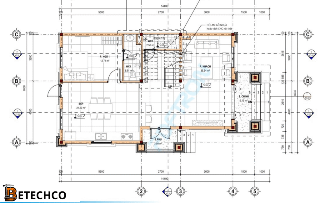 Công ty thiết kế, thi công Betechco