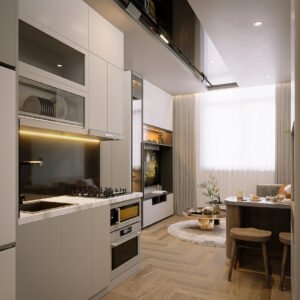 Thiết Kế Thi Công Nội Thất Căn Hộ 2 Phòng Ngủ