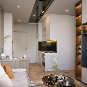 Thiết Kế Thi Công Nội Thất Căn Hộ 2 Phòng Ngủ