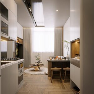 Thiết Kế Thi Công Nội Thất Căn Hộ 2 Phòng Ngủ