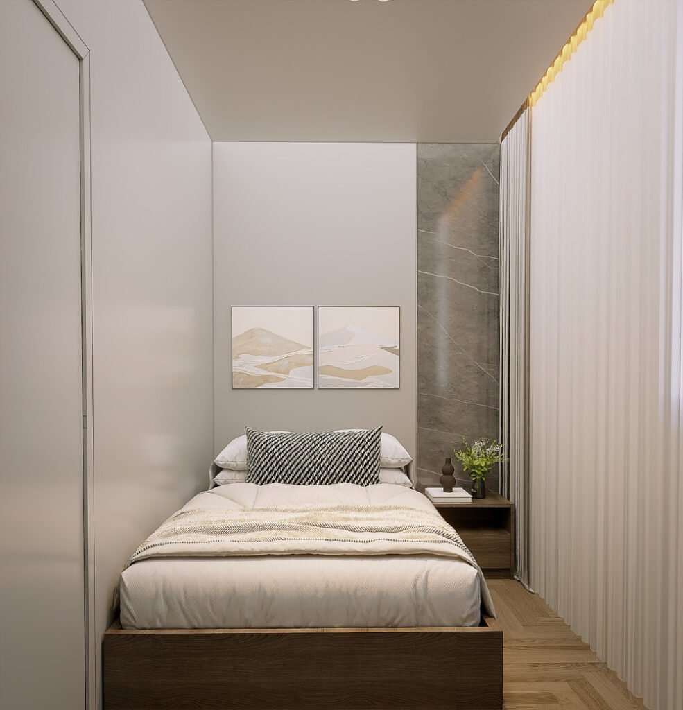 Thiết Kế Thi Công Nội Thất Căn Hộ 2 Phòng Ngủ