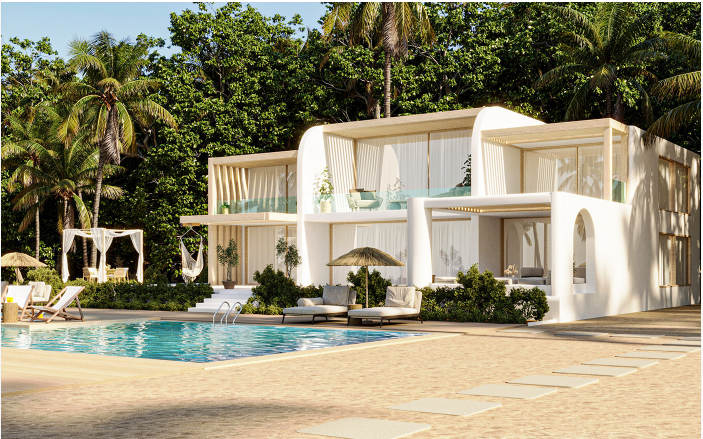 Mẫu biệt thự nghỉ dưỡng 2 tầng