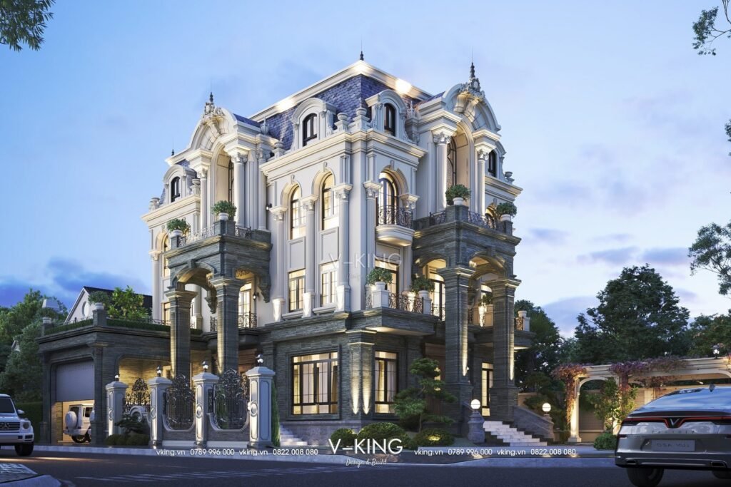 THIẾT KẾ LÂU ĐÀI, DINH THỰ