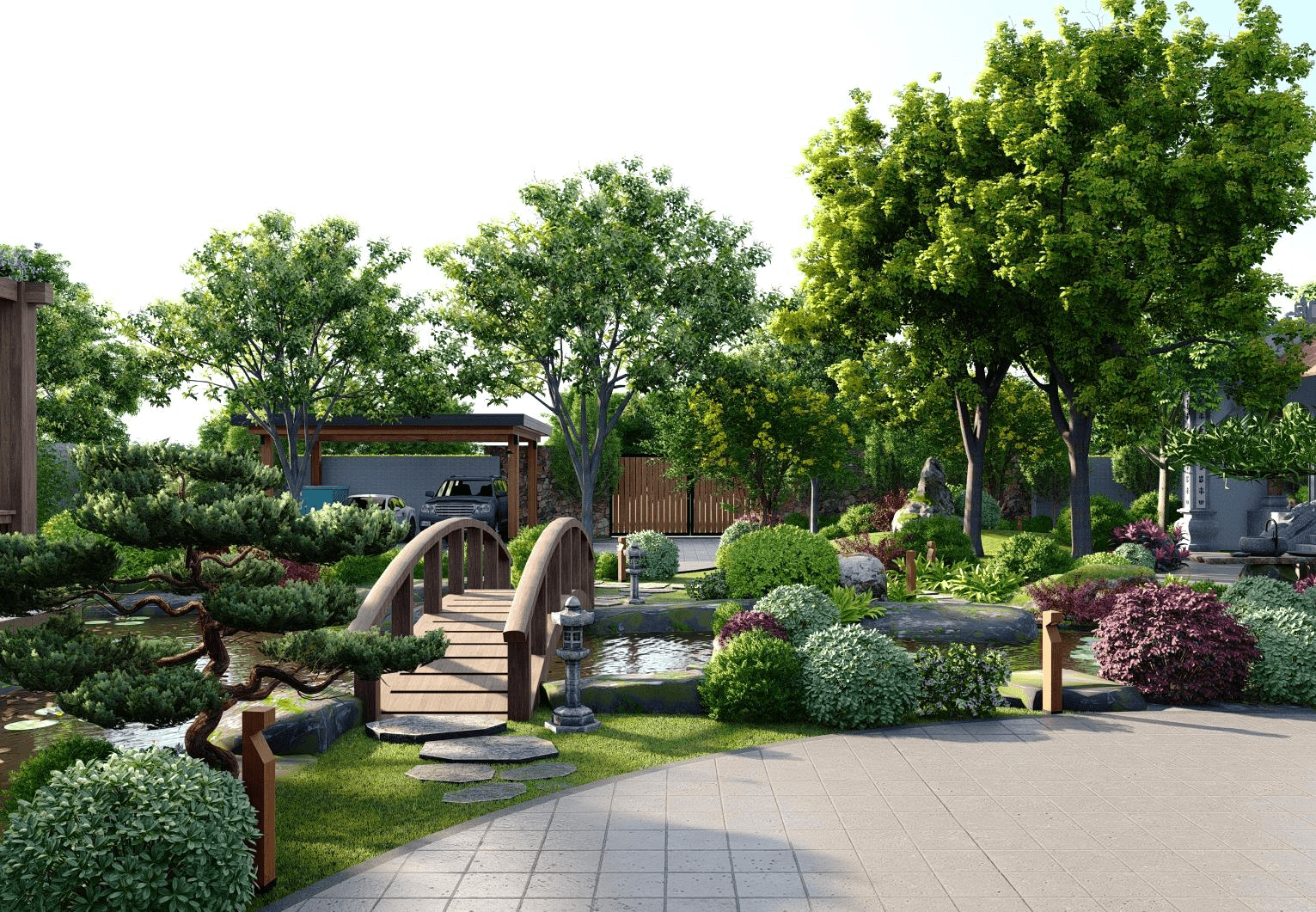 Thiết kế, thi công cảnh quan biệt thự Hà Nam