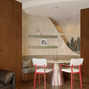 Thiết Kế Thi Công Nội Thất Căn Hộ D-Homme 2 Phòng Ngủ