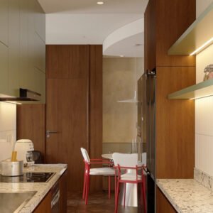 Thiết Kế Thi Công Nội Thất Căn Hộ D-Homme 2 Phòng Ngủ