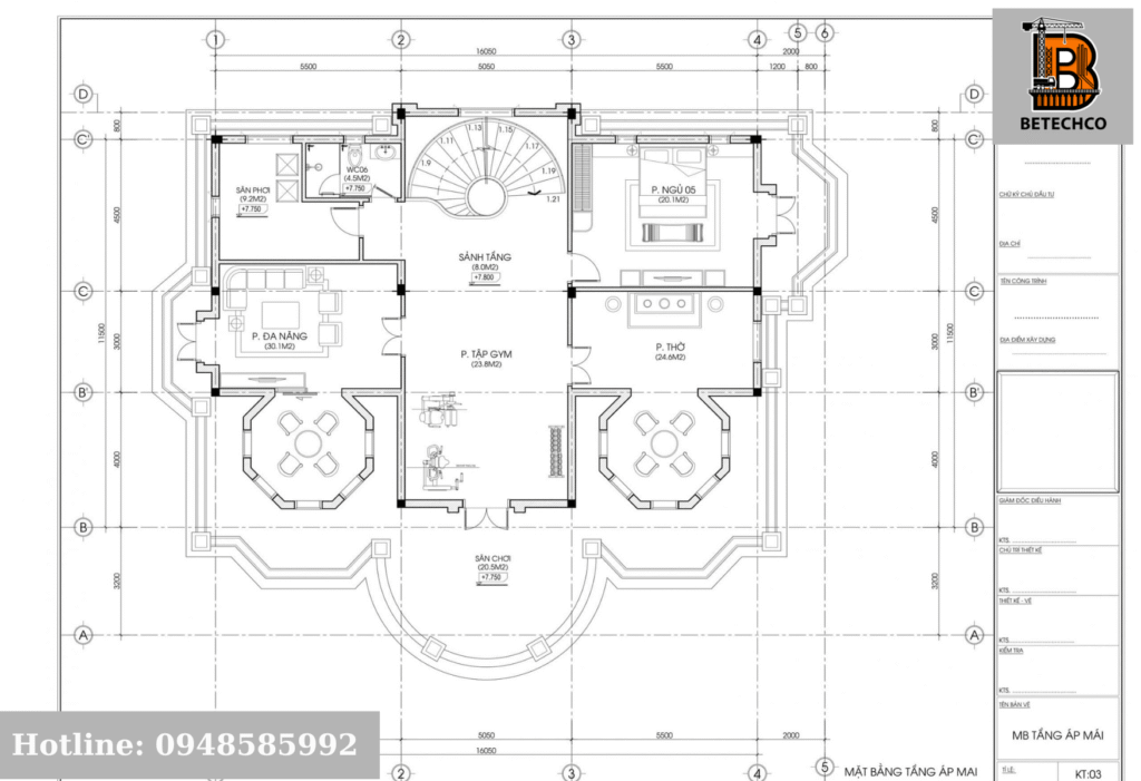 Công ty thiết kế, thi công Betechco