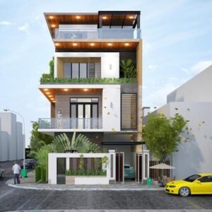 Thi công nhà phố